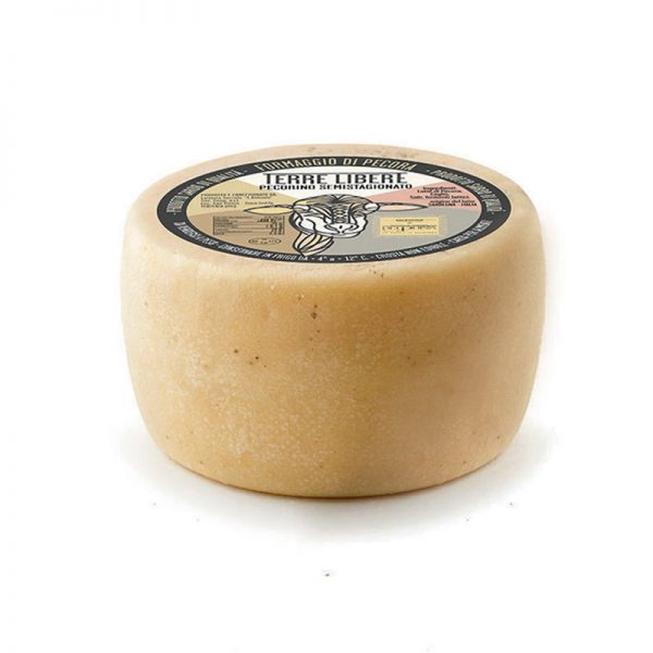 Formaggio pecorino semi stagionato della Sardegna - Terre Libere - Selezione Delphina