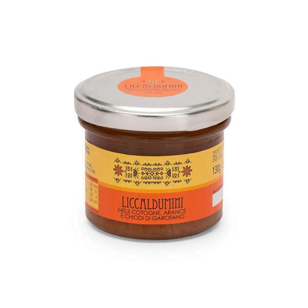 Liccaldumini mele cotogne, arance e chiodi di garofano - Marmellata sarda - Selezione Delphina