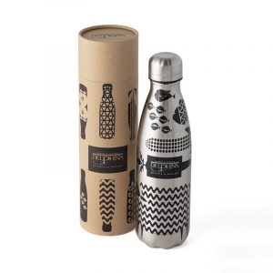 Stainless steel water bottle - sea theme